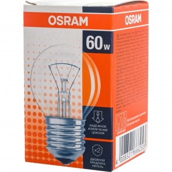 Лампа накаливания OSRAM CLASSIC P CL 60W E27