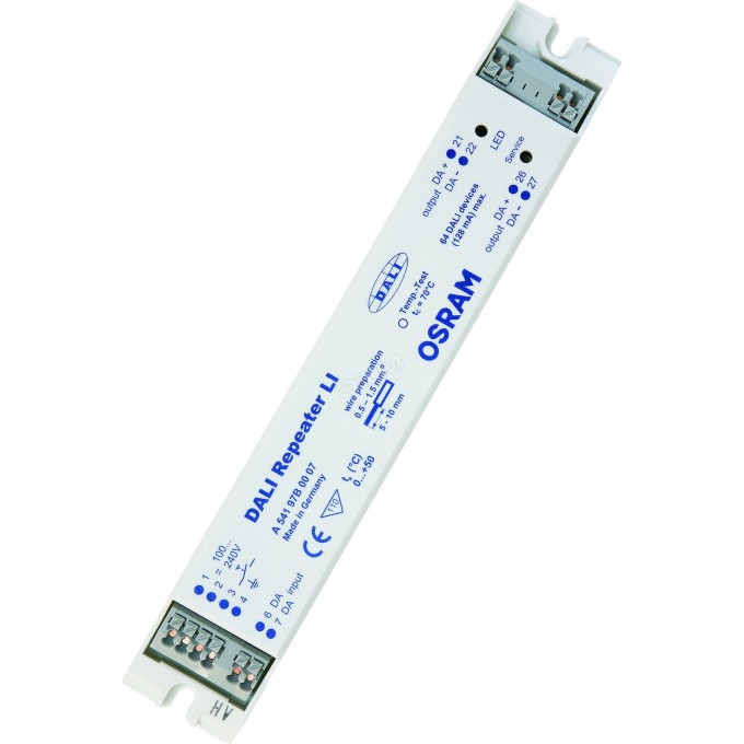 Усилитель сигнала OSRAM DALI REP LI/100-240 25X1 292599